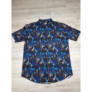 RSVLTS Star Wars The Trilogy Kunuflex Button Down Shirt 2XL Darth Vader